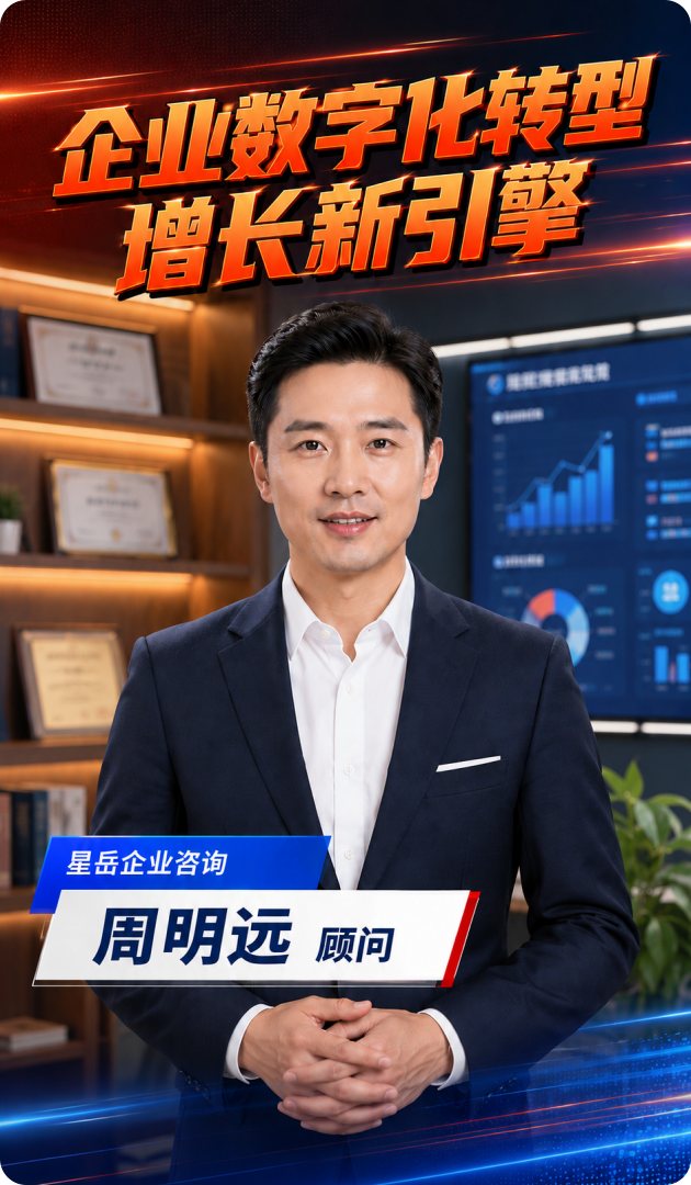 星岳企业咨询周明远顾问